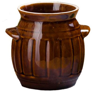 Beczka mała 1,2 l brązowa