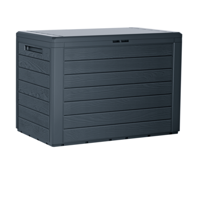 Skrzynia ogrodowa WOODEBOX 190 l antracytowy