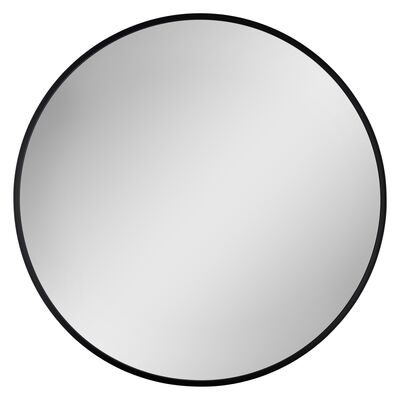 Lustro łazienkowe Ayo 50 cm czarne