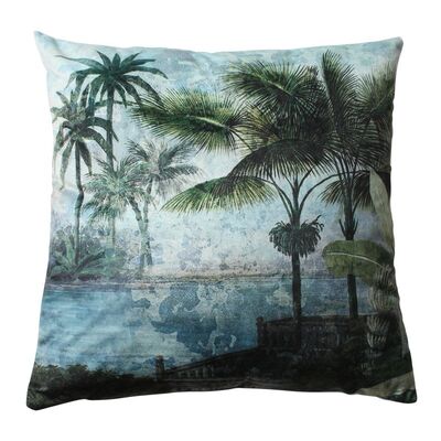 Poszewka TAHA 45 x 45 cm zielona