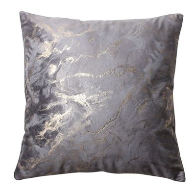 Poduszka MARBLE 45 x 45 cm szary