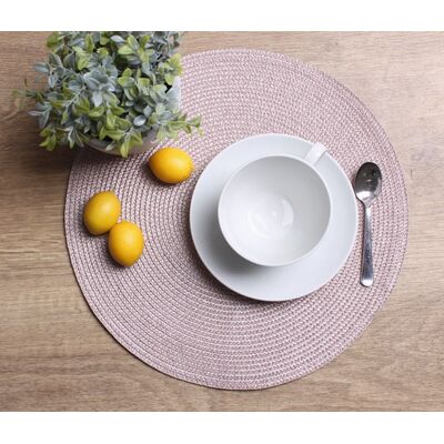 Podkładka SPLOT śr. 38 cm pudrowy róż