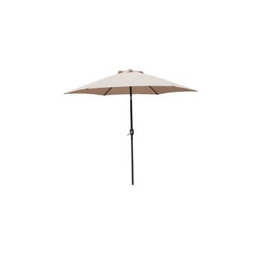 Parasol ogrodowy śr. 270 cm beżowy