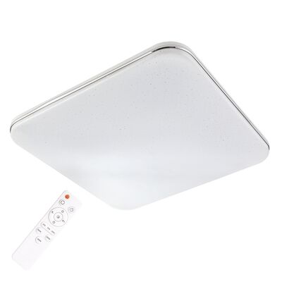Plafon LED z pilotem Syrius 43 cm biały Polux