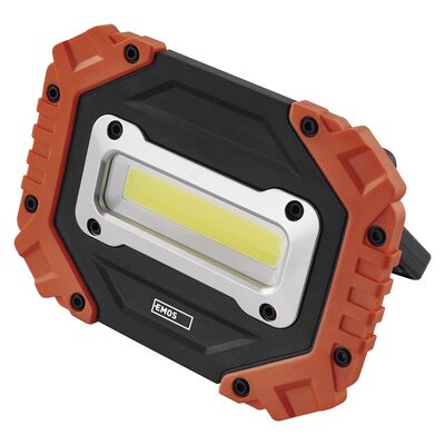 Latarka naświetlacz LED COB 700 lm 4 x AA czarno-pomarańczowy