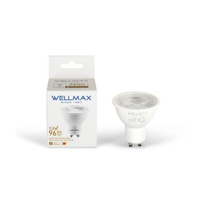 Żarówka LED GU10 1,2 W barwa neutralna