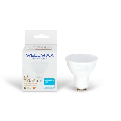Żarówka LED GU10 8 W barwa neutralna