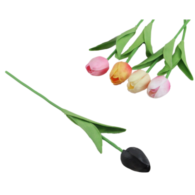 Tulipan sztuczny 32 cm mix kolorów