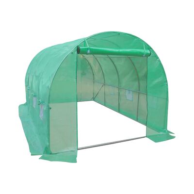 Szklarnia ogrodowa 3 x 4,5 x 2 m zielona