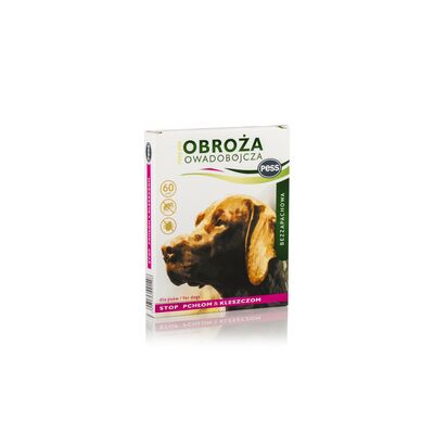 Obroża owadobójcza PESS-PER dla psów 60 cm brązowa