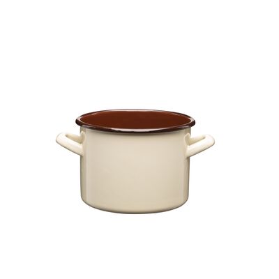 Garnek emaliowany gładki GORDON 18 cm/3,4 l