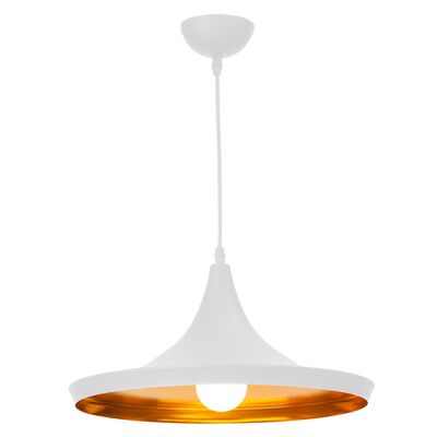 Lampa wisząca Sona 1 x E27 biała Light Prestige
